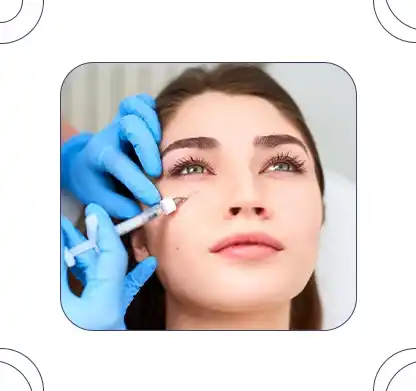 تزریق بوتاکس دور چشم